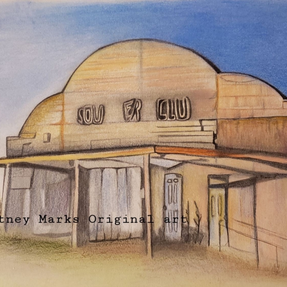 8x10 Southern Club Print